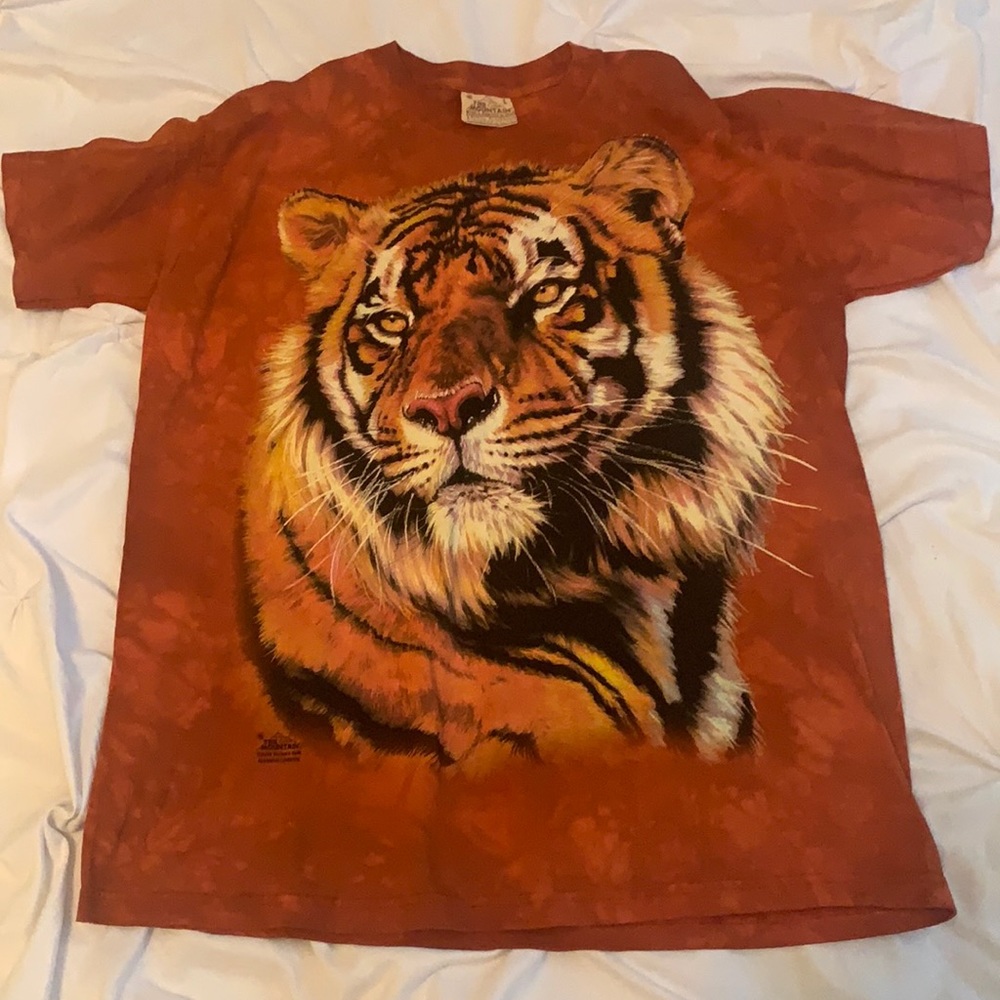 THE MOUNTAIN CLEMSON TIGER SHIRT
